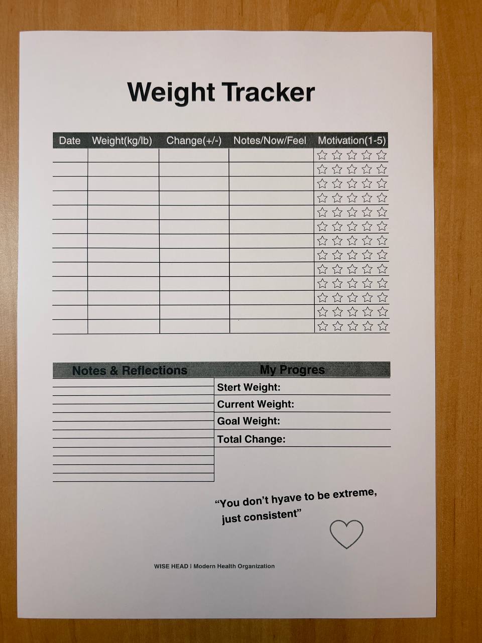 Weight Tracker